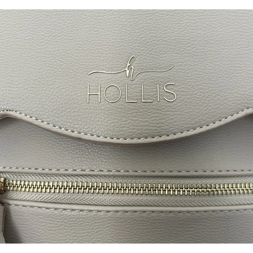 Hollis Nude Large Diaper Bag Backpack Crossbody Multi Pockets